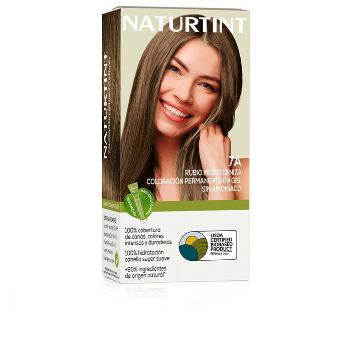 Naturtint Tinte Sin Amoniaco 7a-Rubio Medio Ceniza 170ml