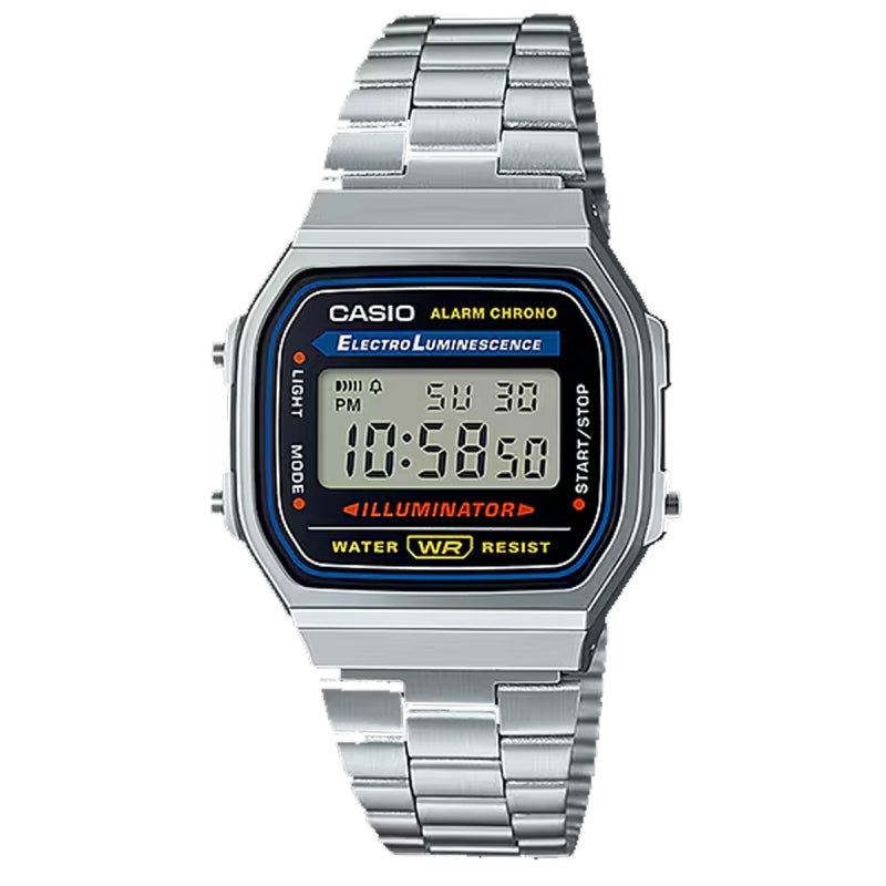 CASIO VINTAGE Mod. ICONIC - CLASSIC SILVER
