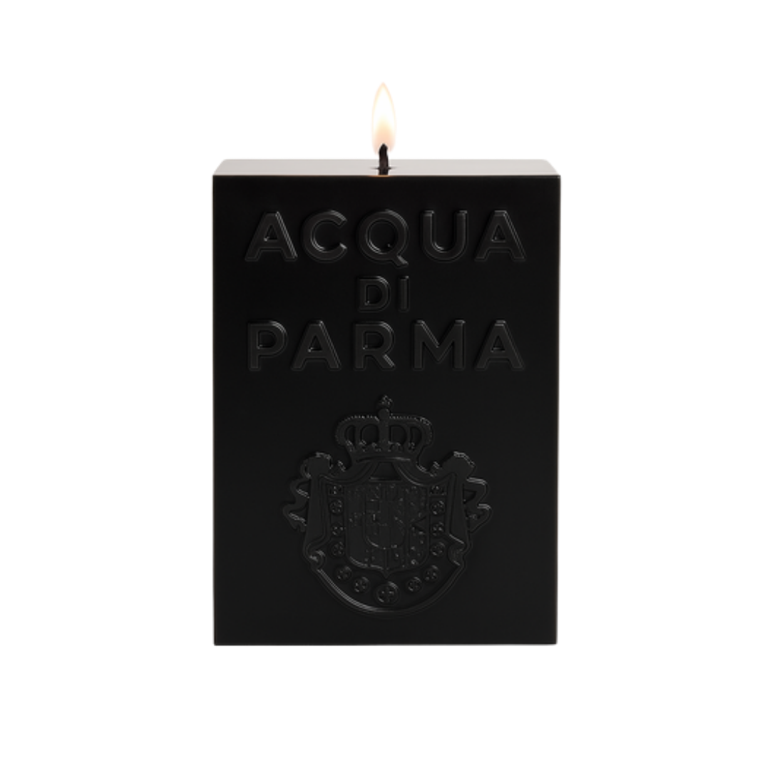 ACQUA PARMA CANDLE CUBE AMBER BLACK 1 KG
