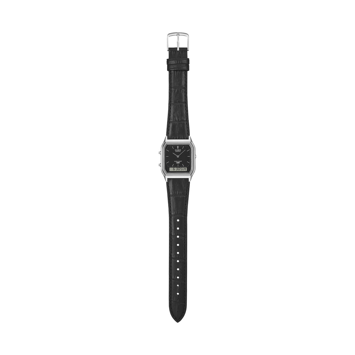 CASIO VINTAGE Mod. EDGY COLLECTION, LEATHER - BLACK ansicht-3