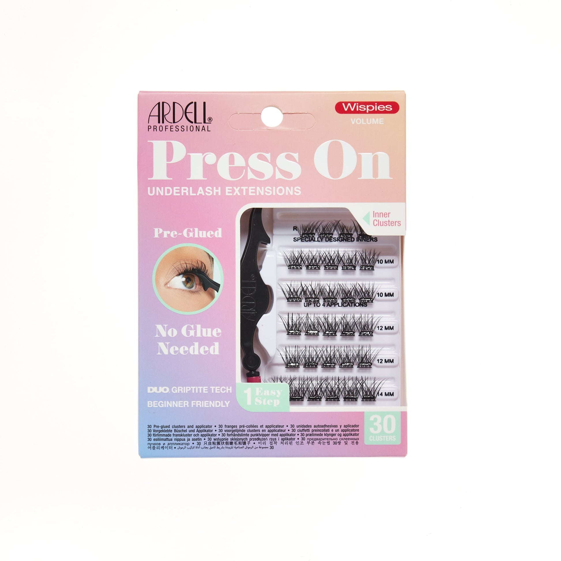 ARDELL ARDELL Press On Pre-Glued Wispies Volume 30 U Unterwimpern Extensions Kosmetik