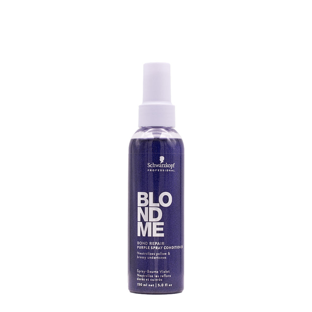 Schwarzkopf Blondme Bond Repair Acondicionador Morado Spray 150ml