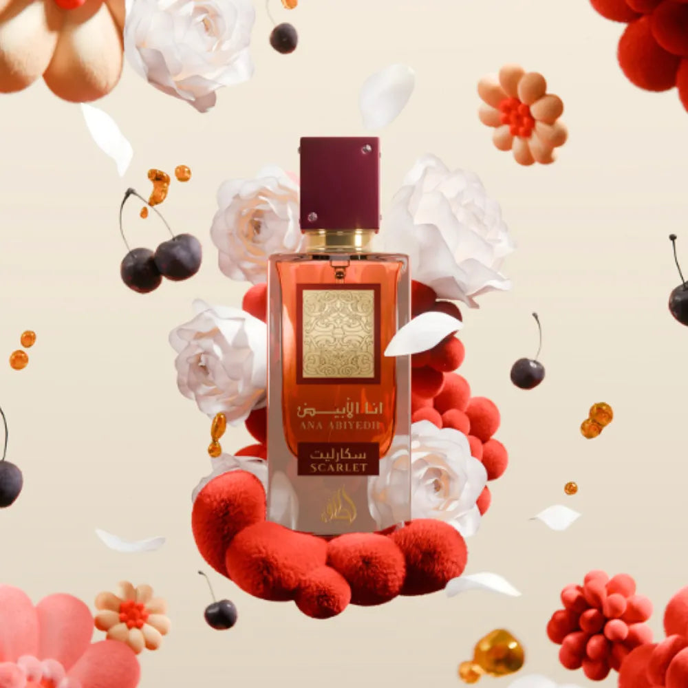 Lattafa Ana Abiyedh Scarlet Eau de Parfum 60 ml