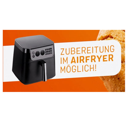 Dr. Oetker Cinnamon Rolls Backmischung Zubereitung im Air Fryer möglich