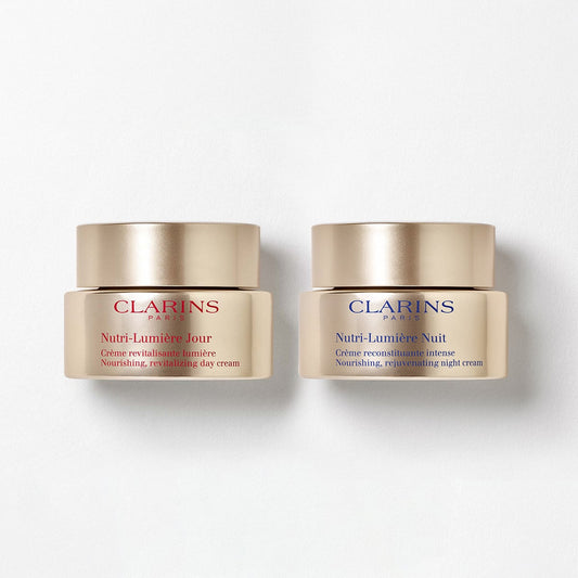 CLARINS CLARINS Nutri Lumière Tagescreme für alle Hauttypen 5-teiliges Set Kosmetik