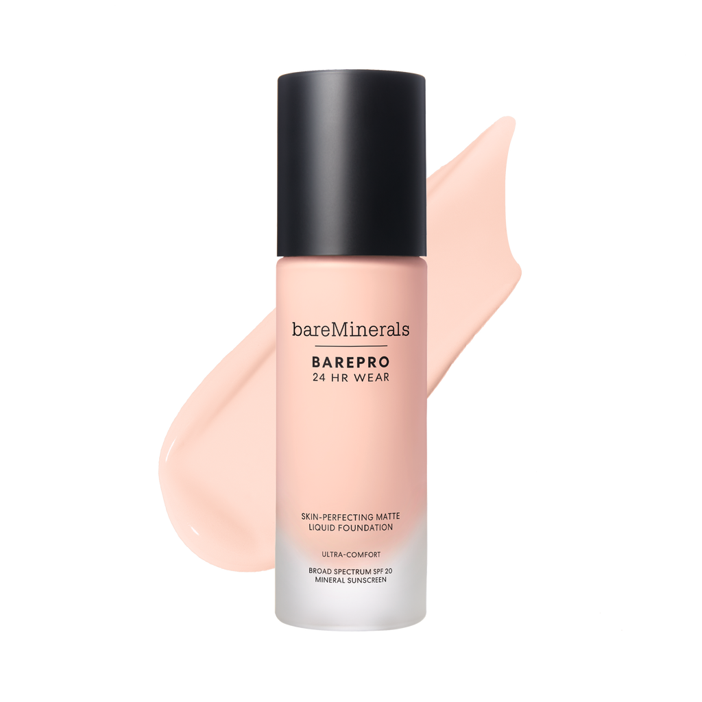 Bareminerals Barepro 24hr Wear Fondo De Maquillaje Líquido Mate Spf20 Medium 30 Cool 30ml