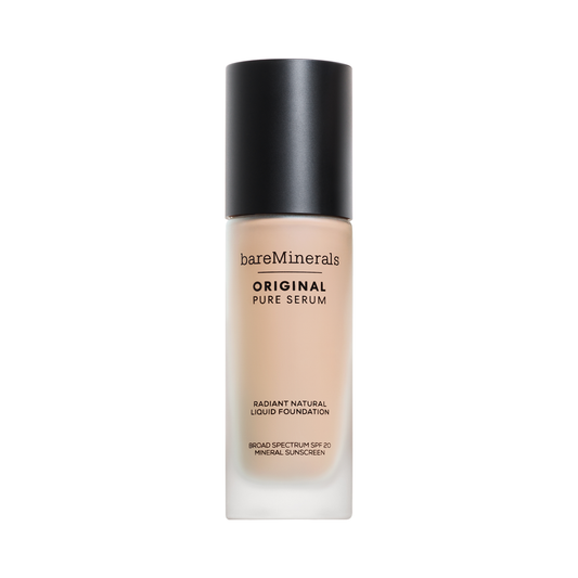 BAREMINERALS BAREMINERALS Original Pure Serum Liquid Foundation Medium Deep Warm 4 30 ml