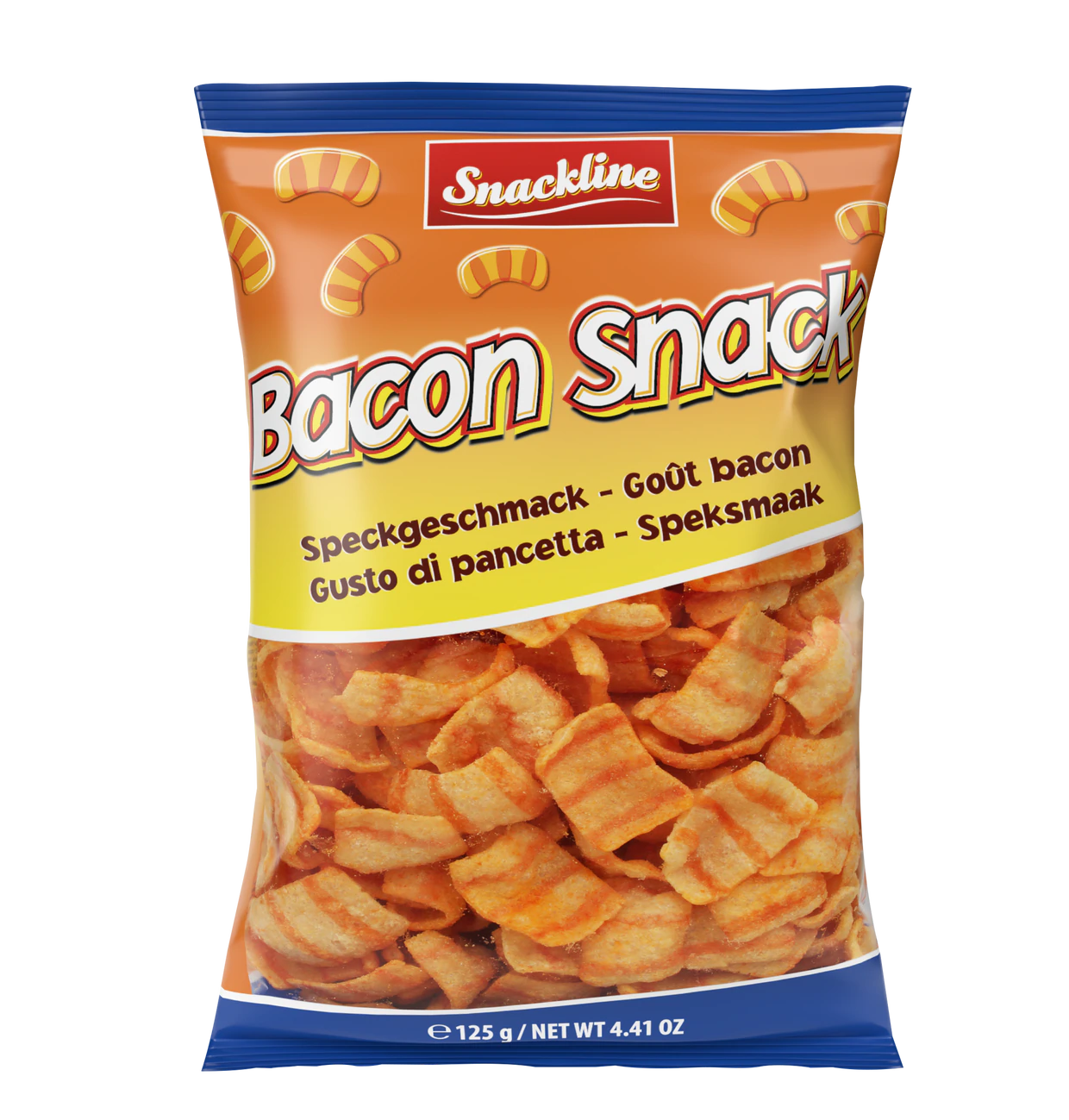 Bacon Weizensnack 125g mit rauchigem Speck-Geschmack mit grosser Suchtgefahr!
