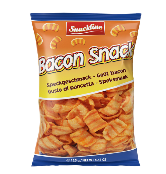 Bacon Weizensnack 125g mit rauchigem Speck-Geschmack mit grosser Suchtgefahr!