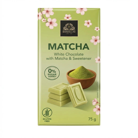 Bardollini Matcha White Chocolate 75g