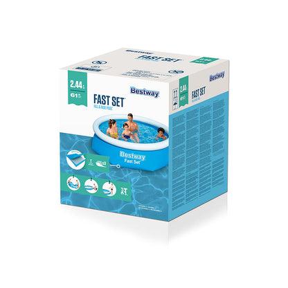 Bestway Aufblasbares Schwimmbecken 244x61 cm