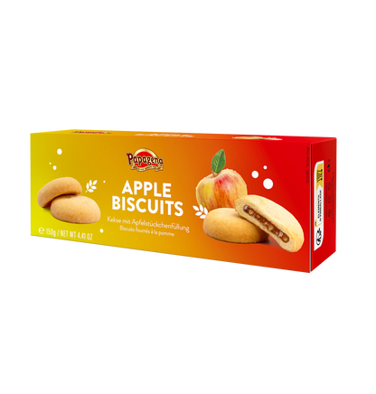 Biscuits mit Apfelfüllung 150g