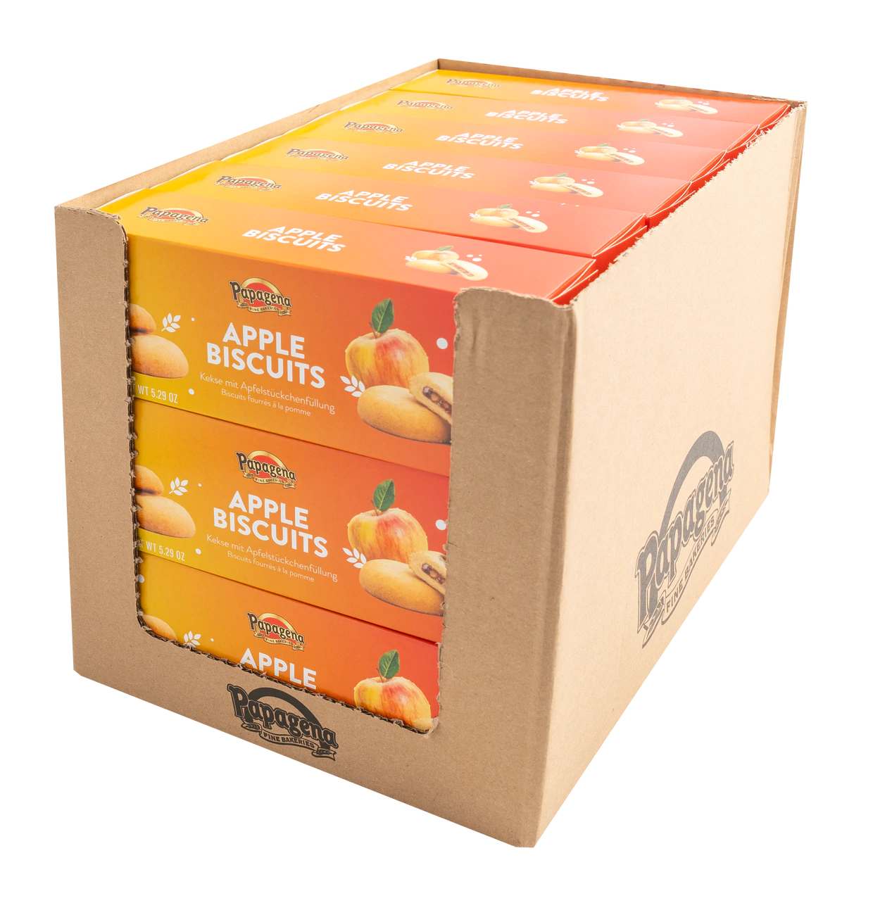 Biscuits mit Apfelfüllung 150g