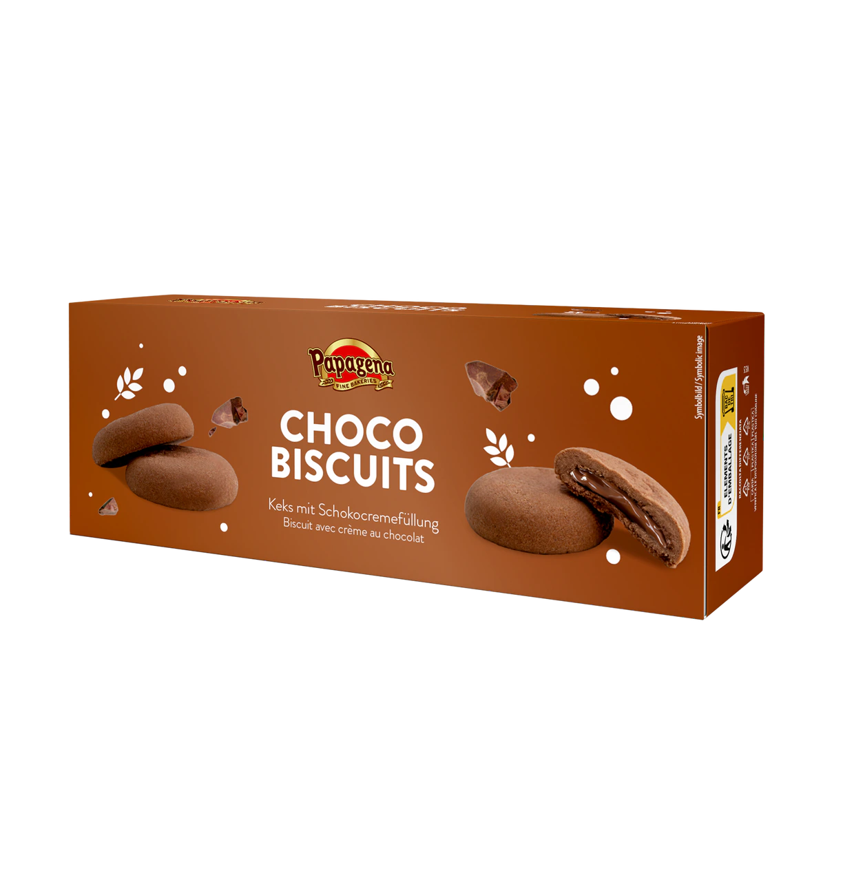 Biscuits mit Schokocremefüllung 150g