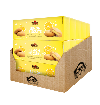 Biscuits mit Zitronencremefüllung 150g