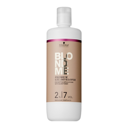 SCHWARZKOPF Blondme Gel Premium Developer 2 7 Vol 1000 ml Haaroxidationsmittel Kosmetik
