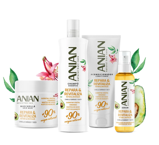 ANIAN ANIAN Repara y Revitaliza Acondicionador Queratina Vegetal 250 ml Conditioner Kosmetik