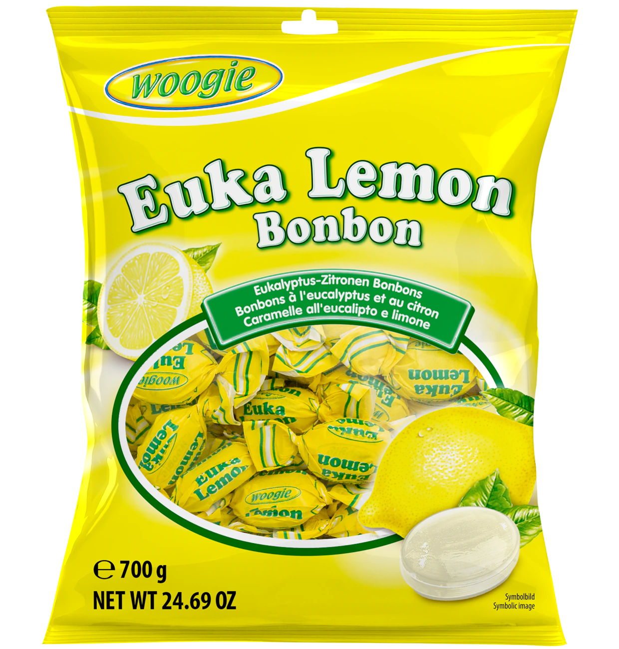 Bonbons Euka Lemon 700g von woogie