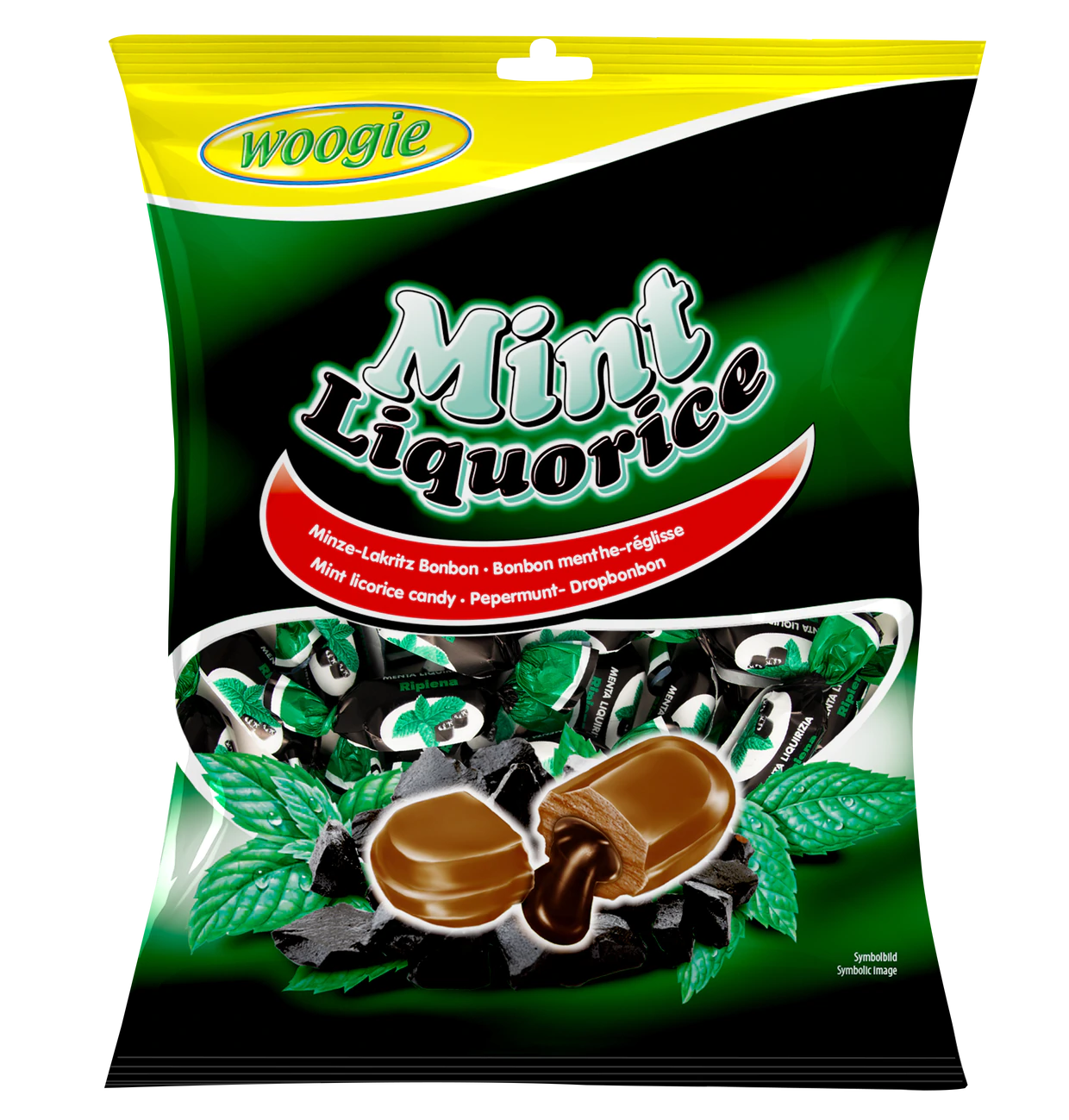 Woogi Bonbons Mint Lakritze 170g