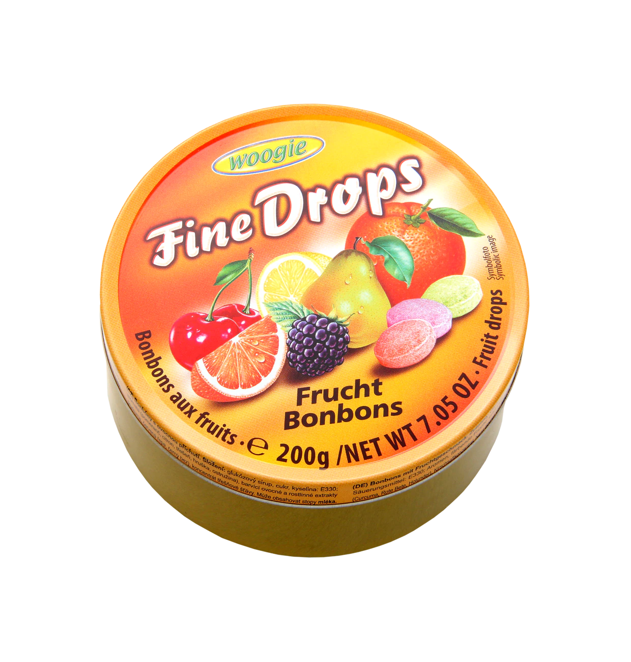 Woogie Bonbons mit Früchtemixgeschmack 200g