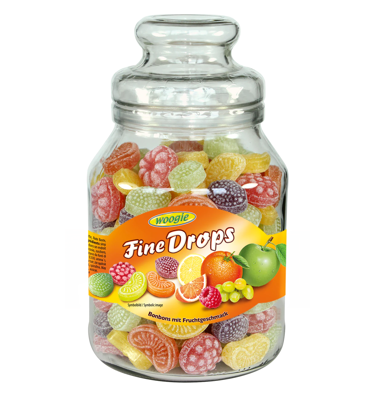 Woogie Bonbons mit Früchtemixgeschmack 966g