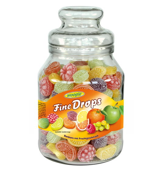 Woogie Bonbons mit Früchtemixgeschmack 966g