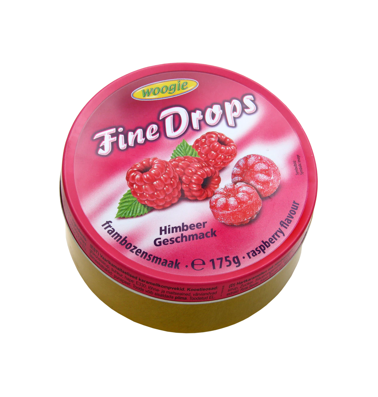 Woogie Bonbons mit Himbeergeschmack 175g Hartkaramellen