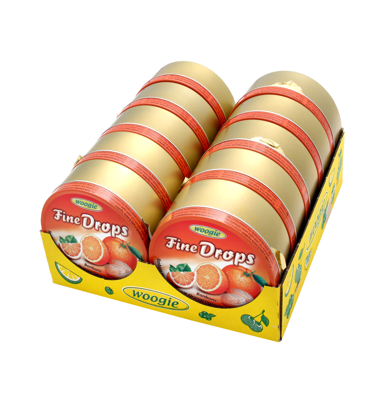 Woogie Bonbons mit Orangengeschmack 200g