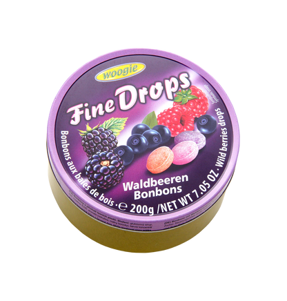 Woogie Bonbons mit Waldbeerengeschmack 200g