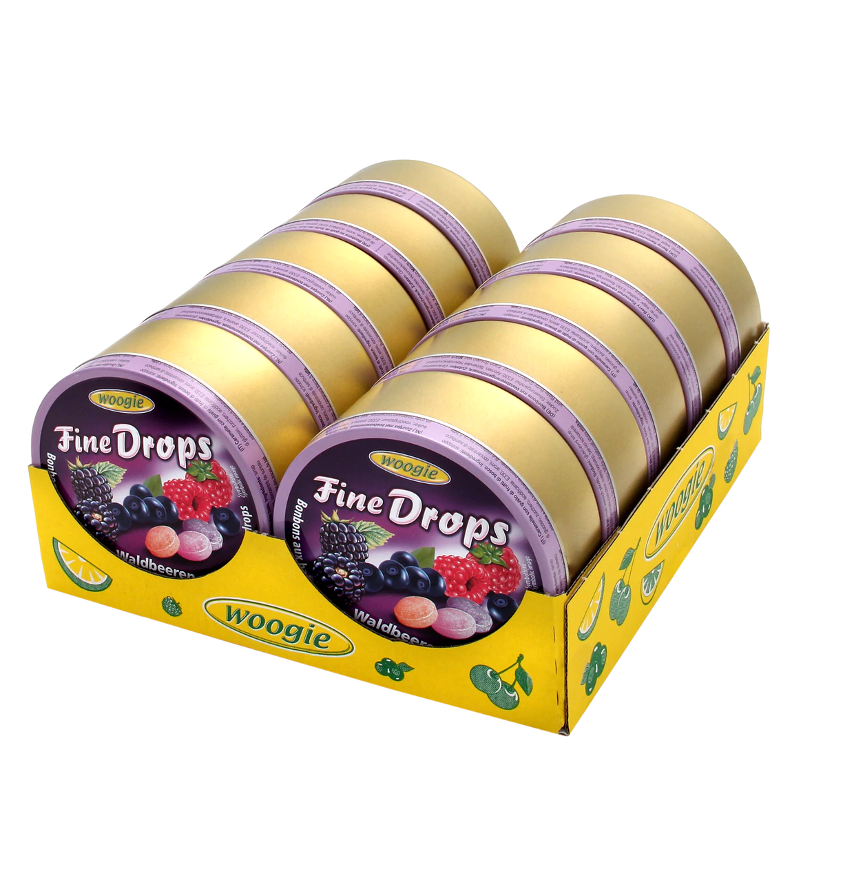 Woogie Bonbons mit Waldbeerengeschmack 200g