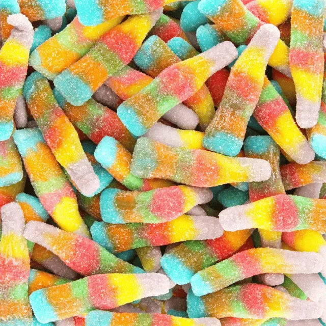 Dulceplus Sour Multicolour Bottles 100g