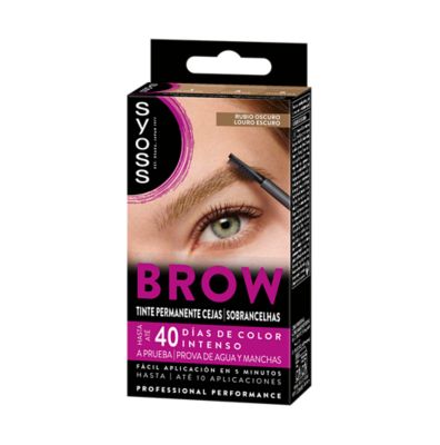 SYOSS Brow Tint Permanente Cejas Rubio Oscuro Augenbrauenfarbe Dunkelblond 1 Stück Haarfarbe