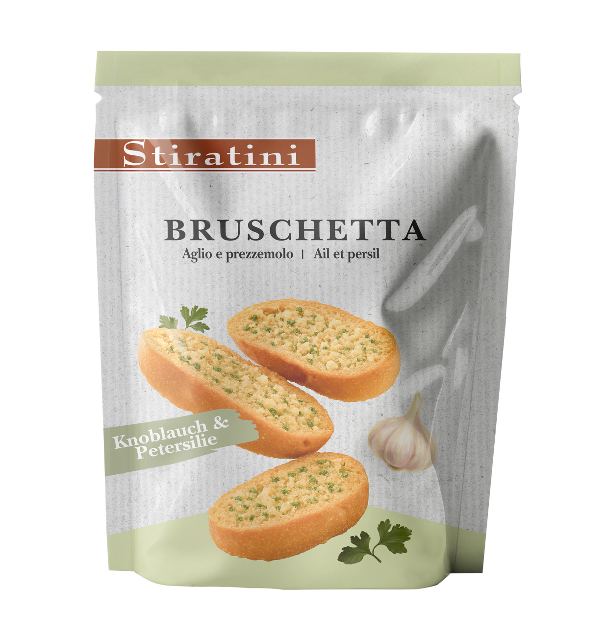 Bruschetta Knoblauch und Petersilie 160g