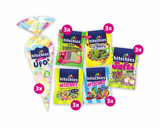 Hitschies Buntes Bündel Candy Bar 2115g