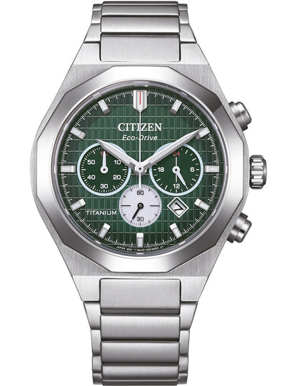 CITIZEN Mod. ECO-DRIVE CHR SUPER TITANIUM ZENSHIN SENKEI