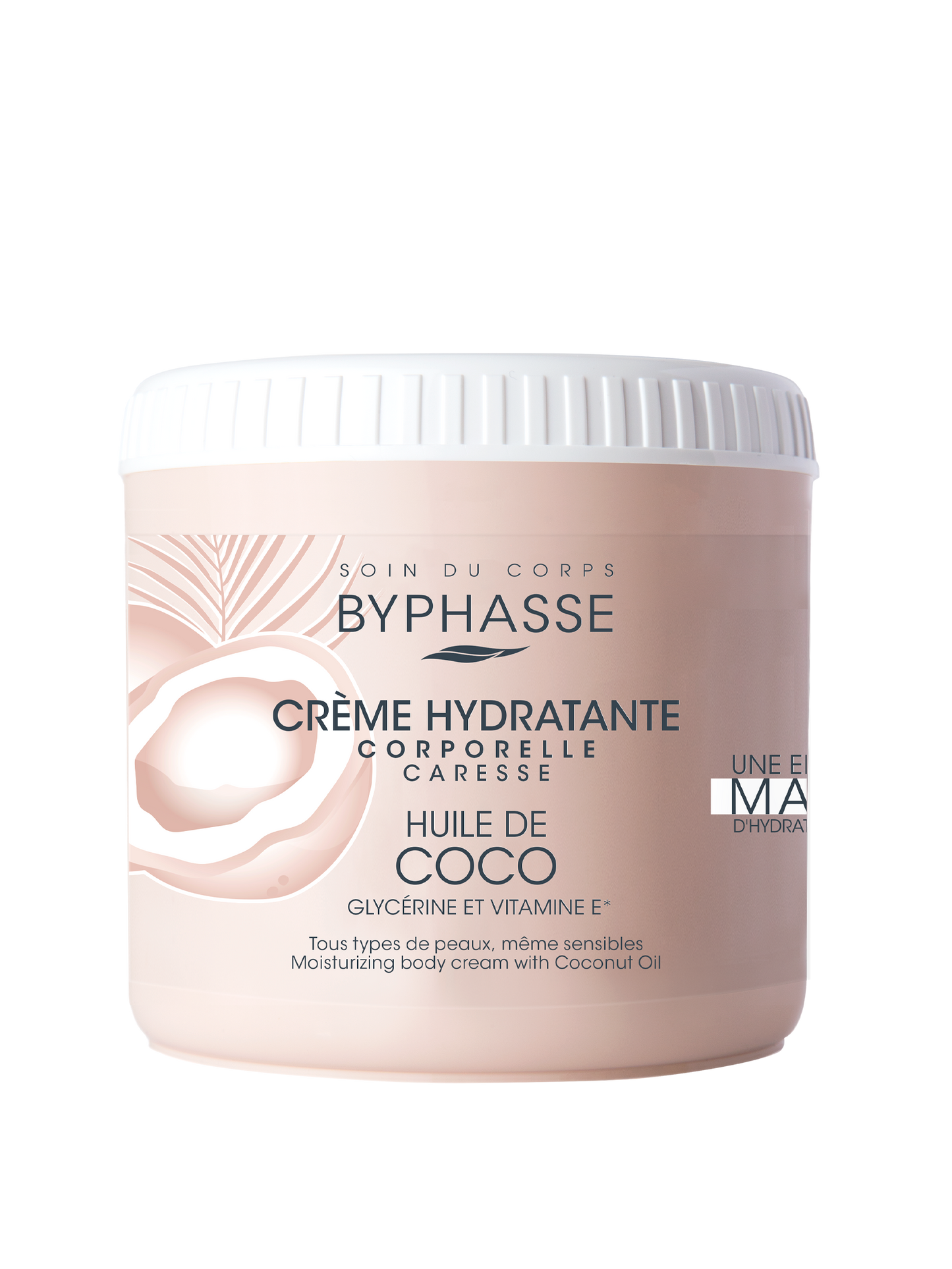 BYPHASSE BYPHASSE Körpercreme mit Kokosöl 500 ml Crema Hidratante Corporal Aceite De Coco Kosmetik