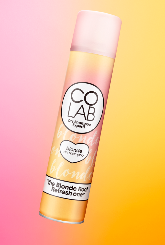 COLAB COLAB Blonde Dry Shampoo 200 ml Trockenshampoo für blondes Haar