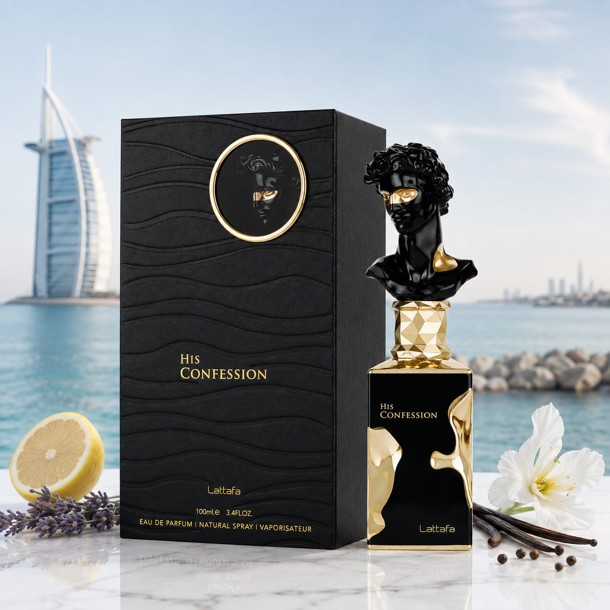 Lattafa His Confession EDP 100ml for Men