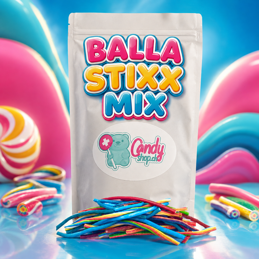 Candyshop.ch Balla Stixx Mix Sweet Bag 1Kg Fruchtgummi Vegan Glutenfrei