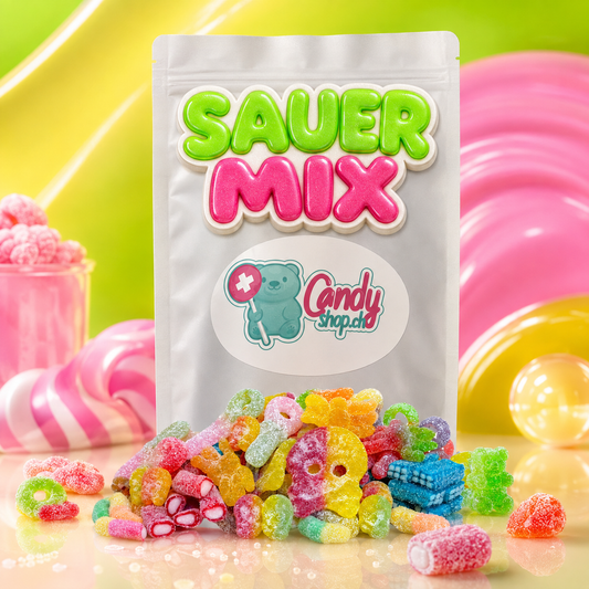 Candyshop.ch Sauer Mix Sweet Bag Fruchtgummi 1 kg
