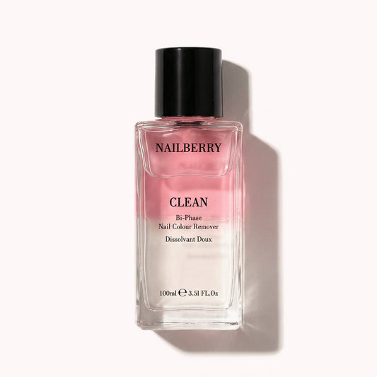 NAILBERRY Clean Nagellackentferner 100 ml Nagellack Remover ohne Aceton