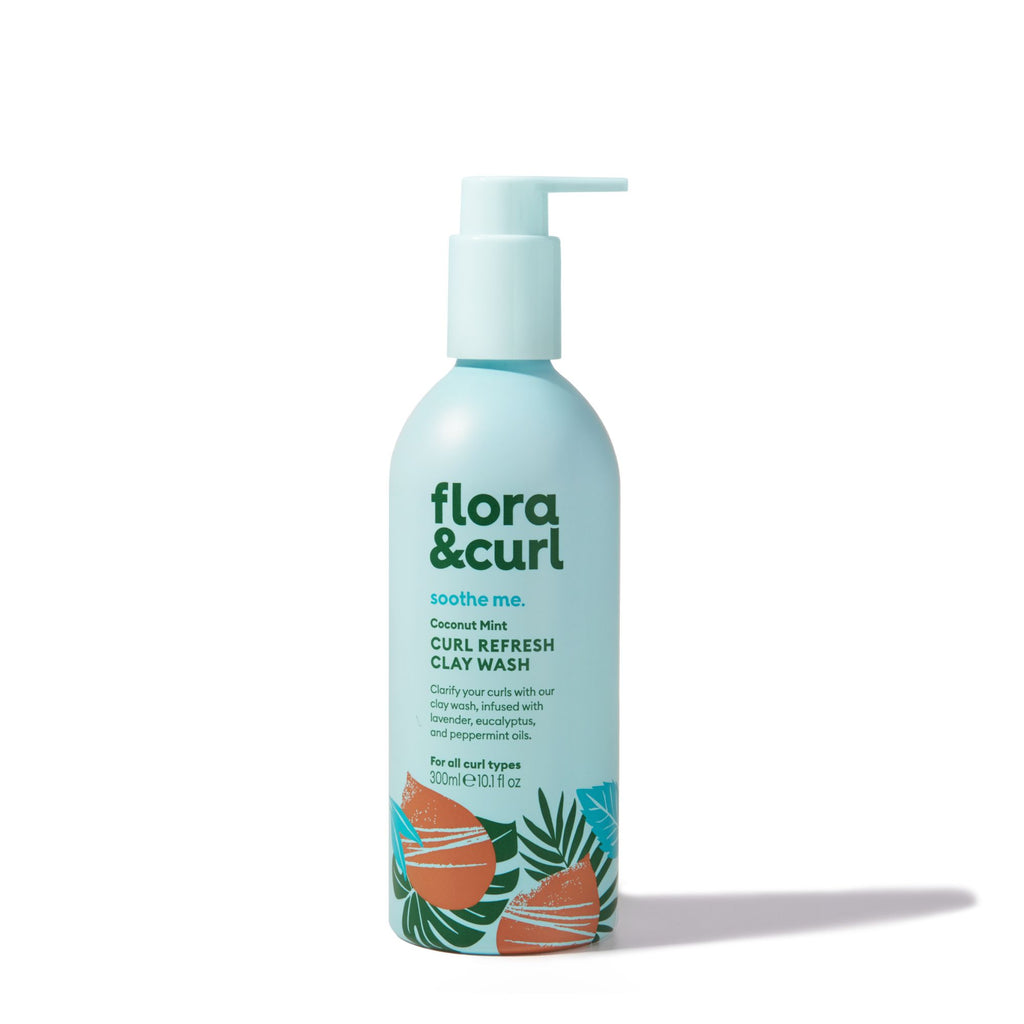 FLORA AND CURL FLORA AND CURL Soothe Me Coconut Mint Curl Refresh Clay Wash 260 g Kosmetik