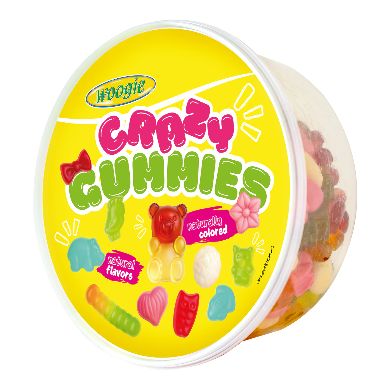 Woogie Crazy Gummies Fruchtgummi 1kg