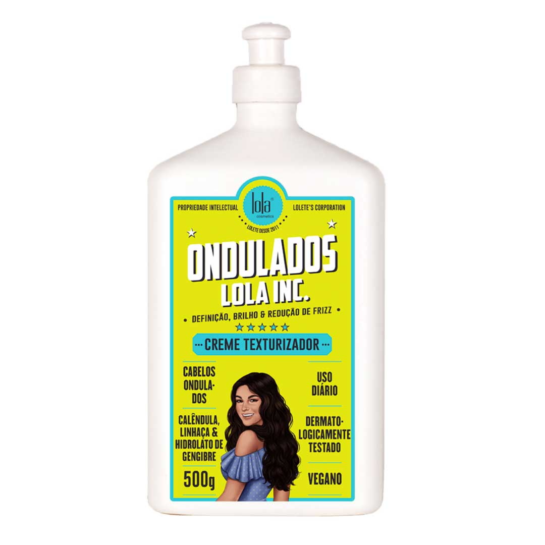 Lola Cosmetics Crema Texturizante Para Cabellos Ondulados 500g