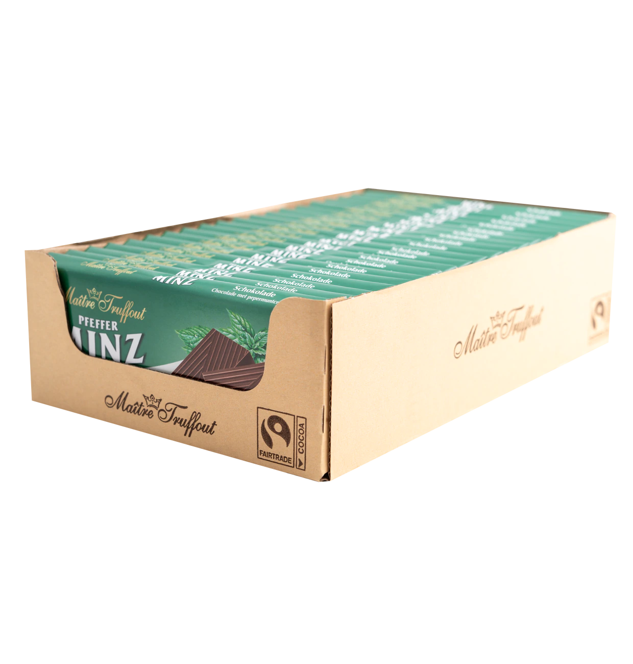 Maître Truffout Cremeschokolade Pfefferminz 100g
