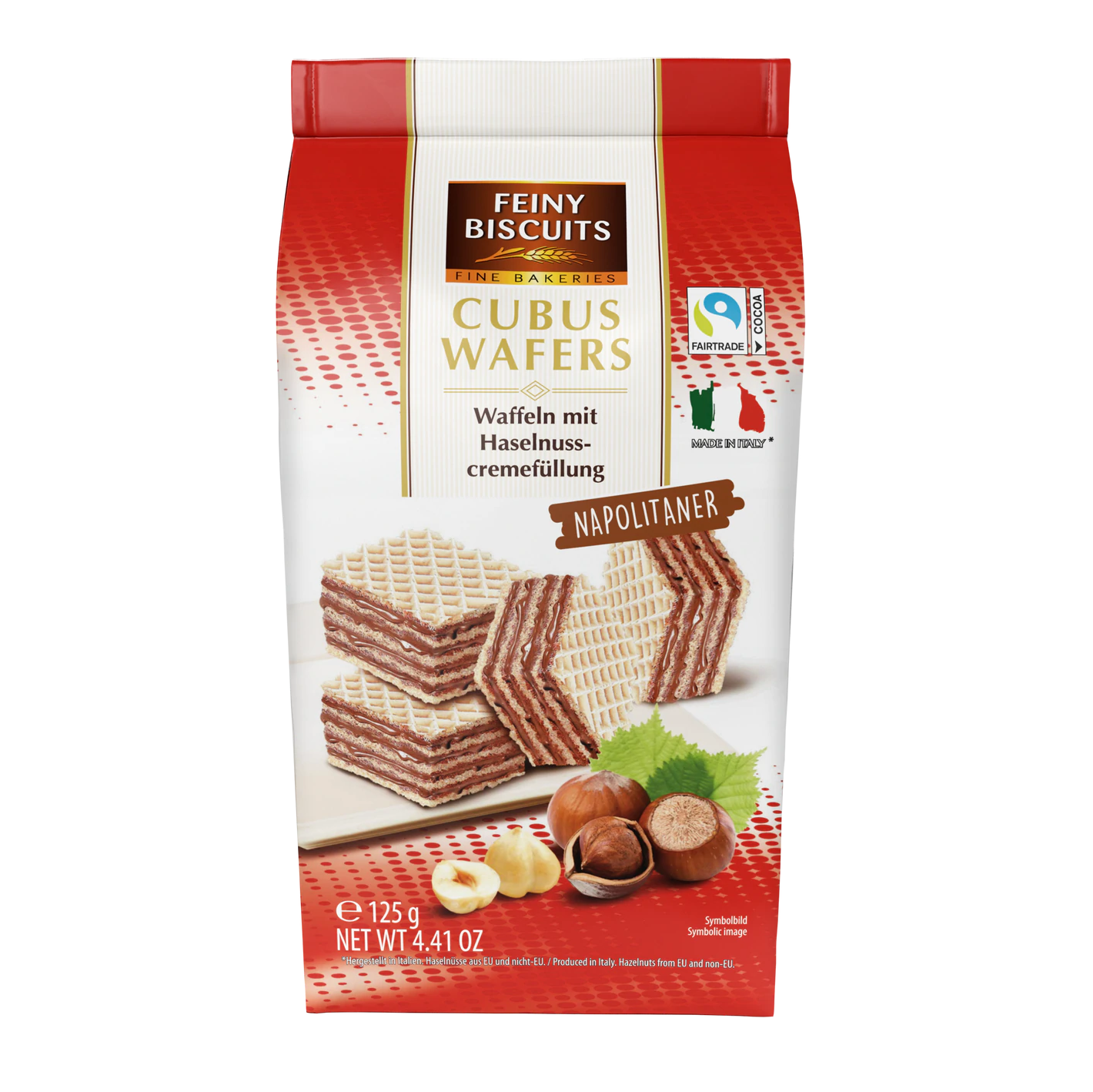 Cubus Wafers Napolitaner 125g