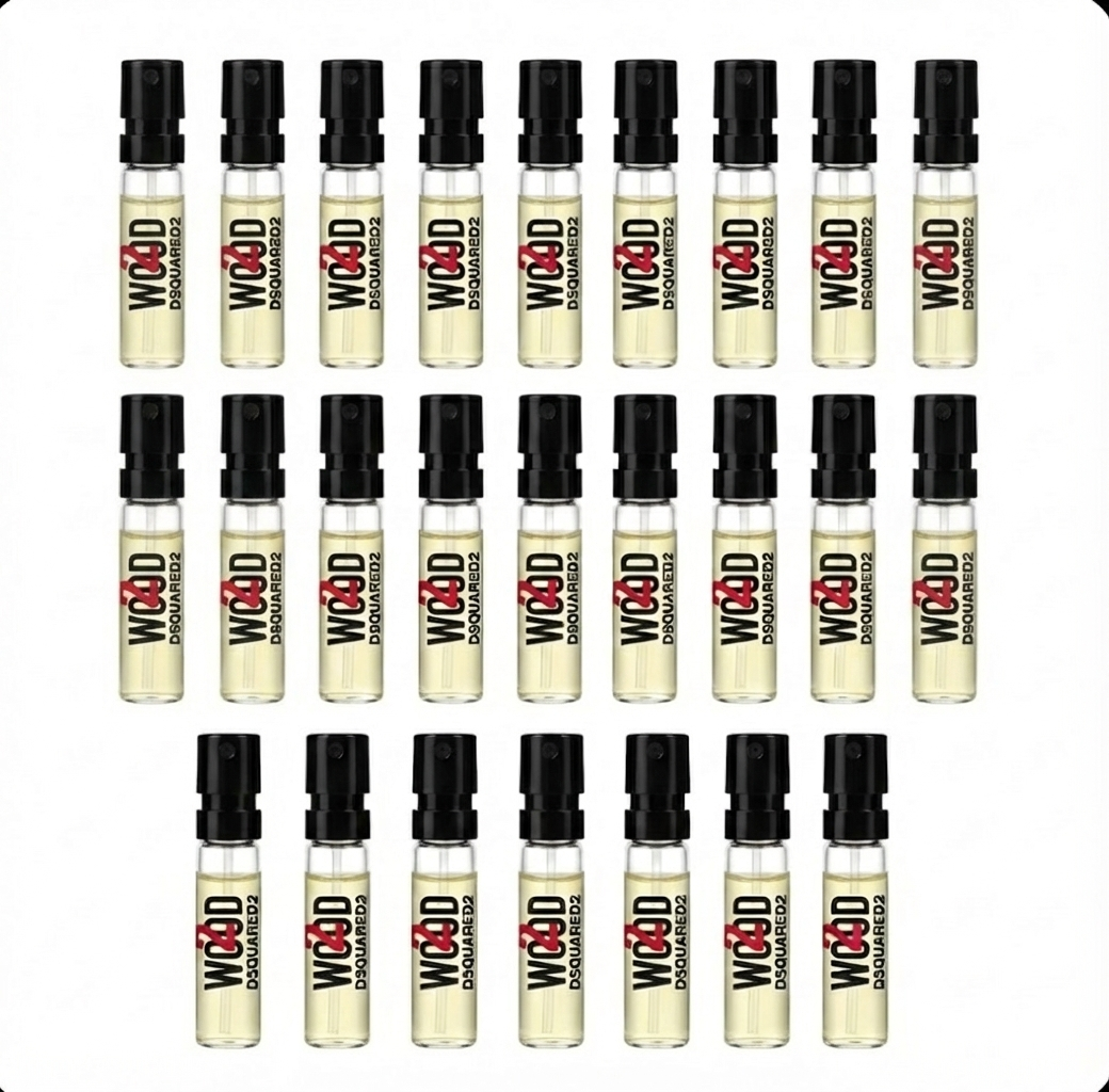 DSQUARED 2 ORIGINAL WOOD HOMME VIAL EDP PACK 25 X 1 ML