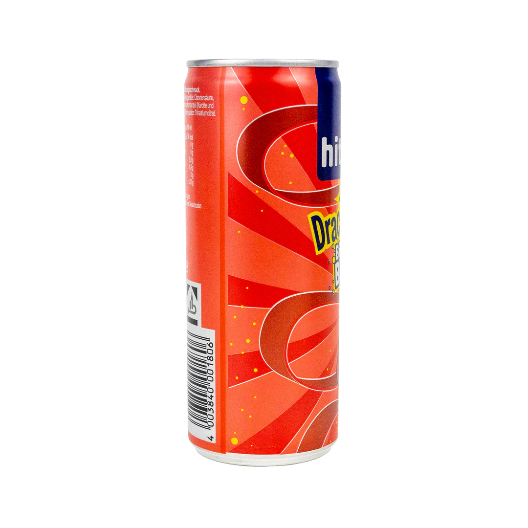 Hitschies Saure Drachenzungen brizzl Brause Erdbeere 250 ml