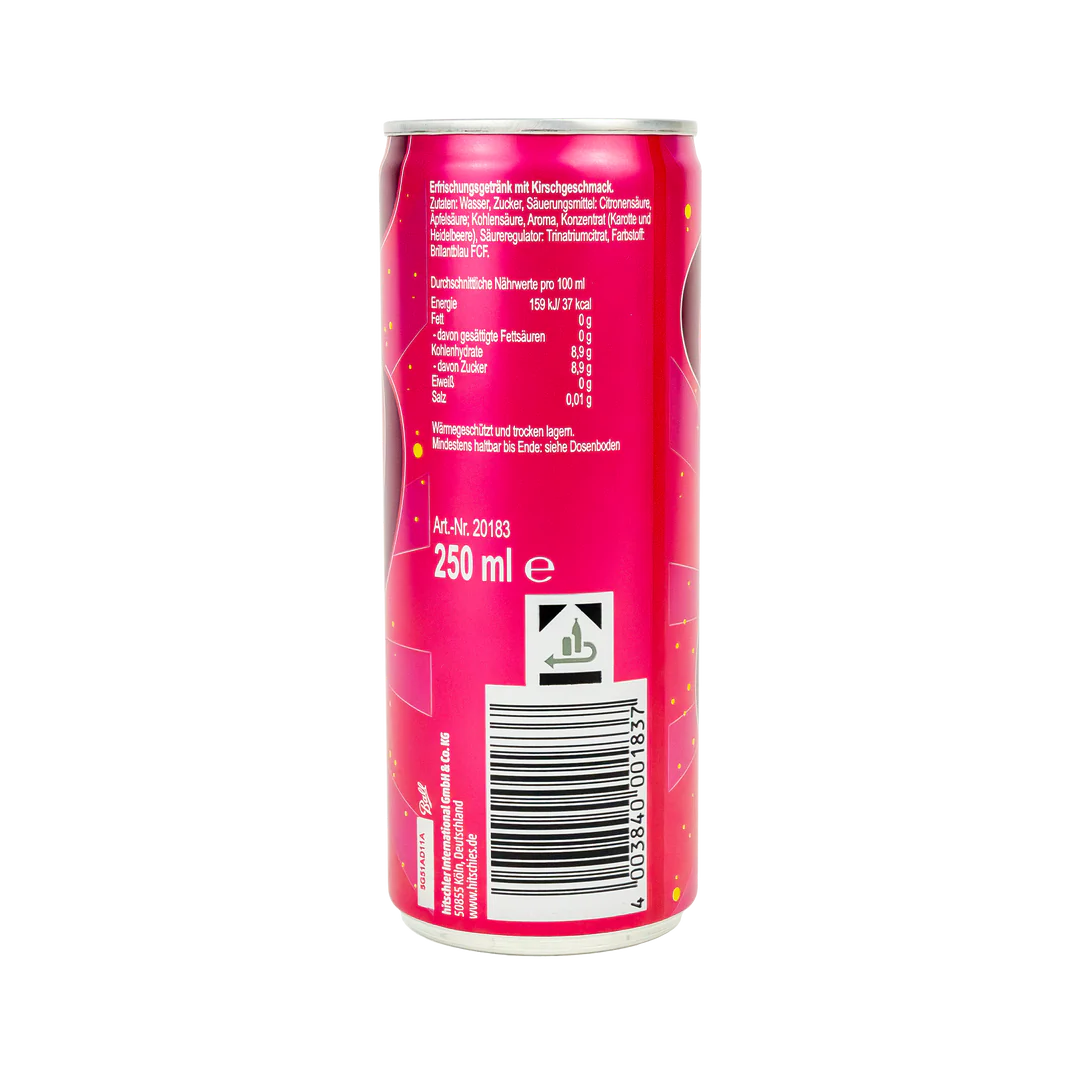 hitschies Saure Drachenzungen brizzl Brause Kirsche 250 ml