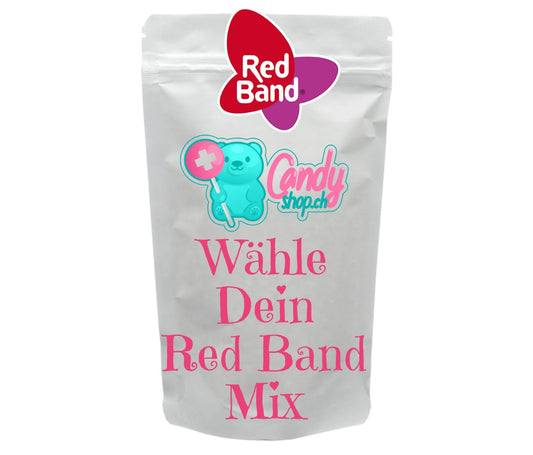 Wunsch Beutel Red Band 1Kg - Candyshop.ch